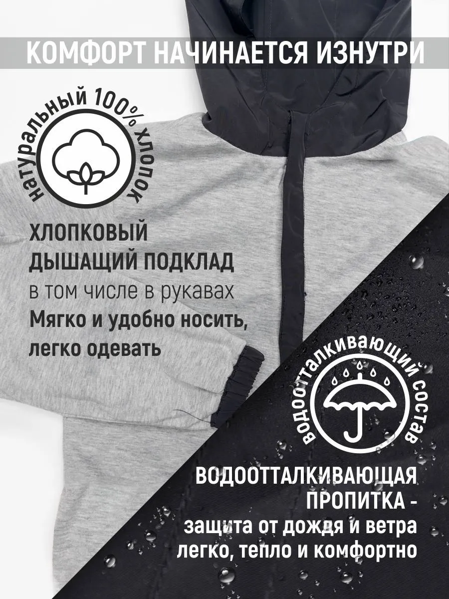 Ветровка детская 028 черный Jeestyle Ветровка детская 028 черный Jeestyle